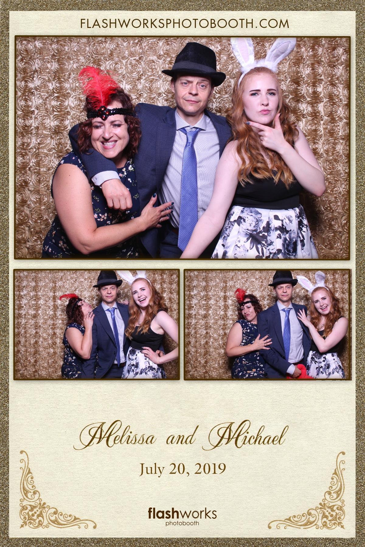 Michael and Melissa's Wedding | View more photos from the event at gallery.flashworksphotobooth.com/u/FlashworksPhotoboothInc/Michael-and-Melissas-Wedding